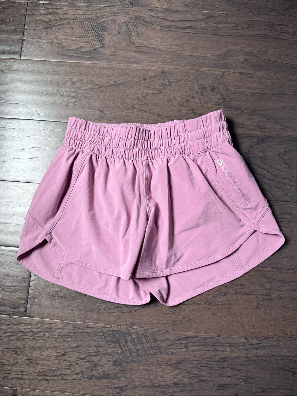 Lululemon Dusty Pink Tracker Shorts